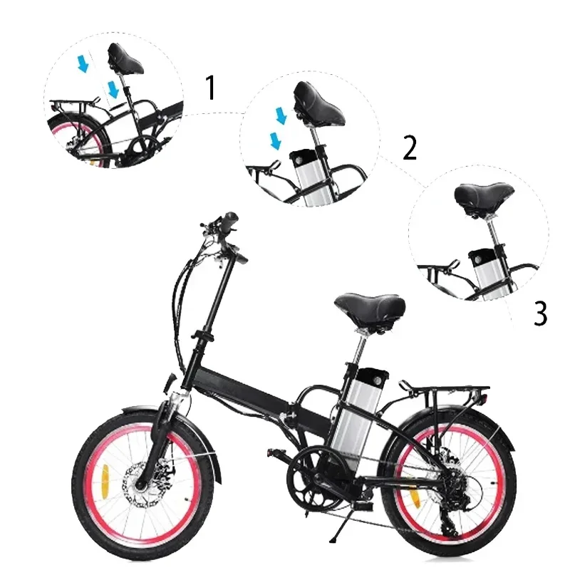 Для HaiBa 48 В аккумулятор для электровелосипеда 15/20/25 Ач Shengmilo MX20 складной толстый велосипед для снега электрический велосипед