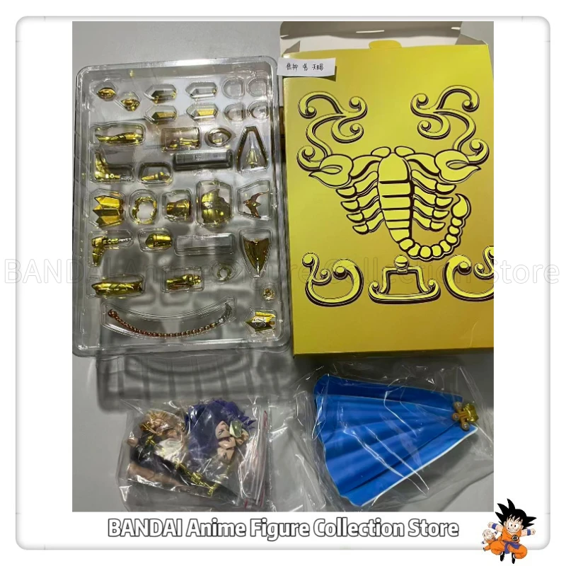 

24 Hours Delivery CS Model Saint Seiya Myth Cloth EX 2.0 Scorpio Milo with Totem/Object Gold Knights of The Zodiac Action Figure