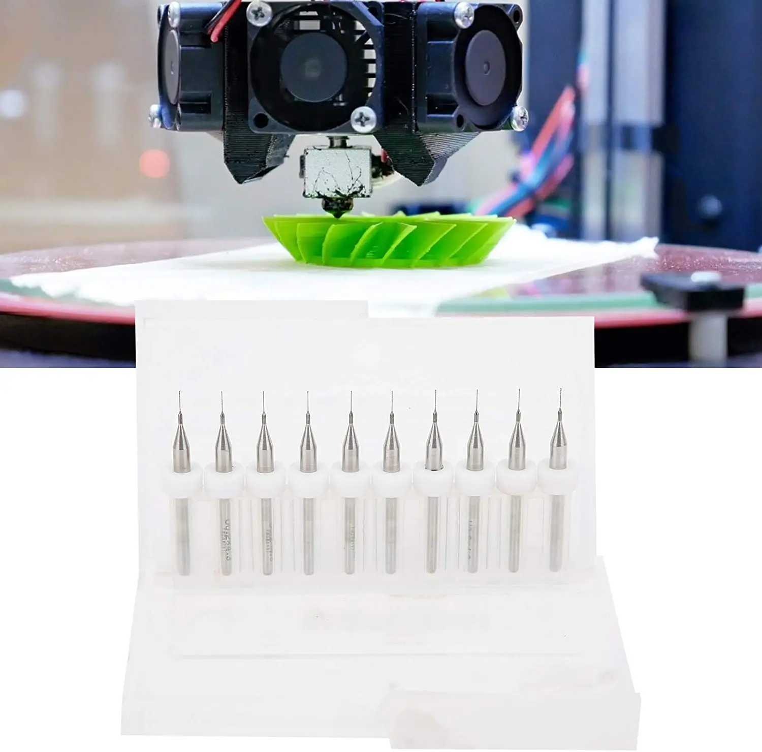 10 sztuk mini wiertła do czyszczenia drukarki 3D