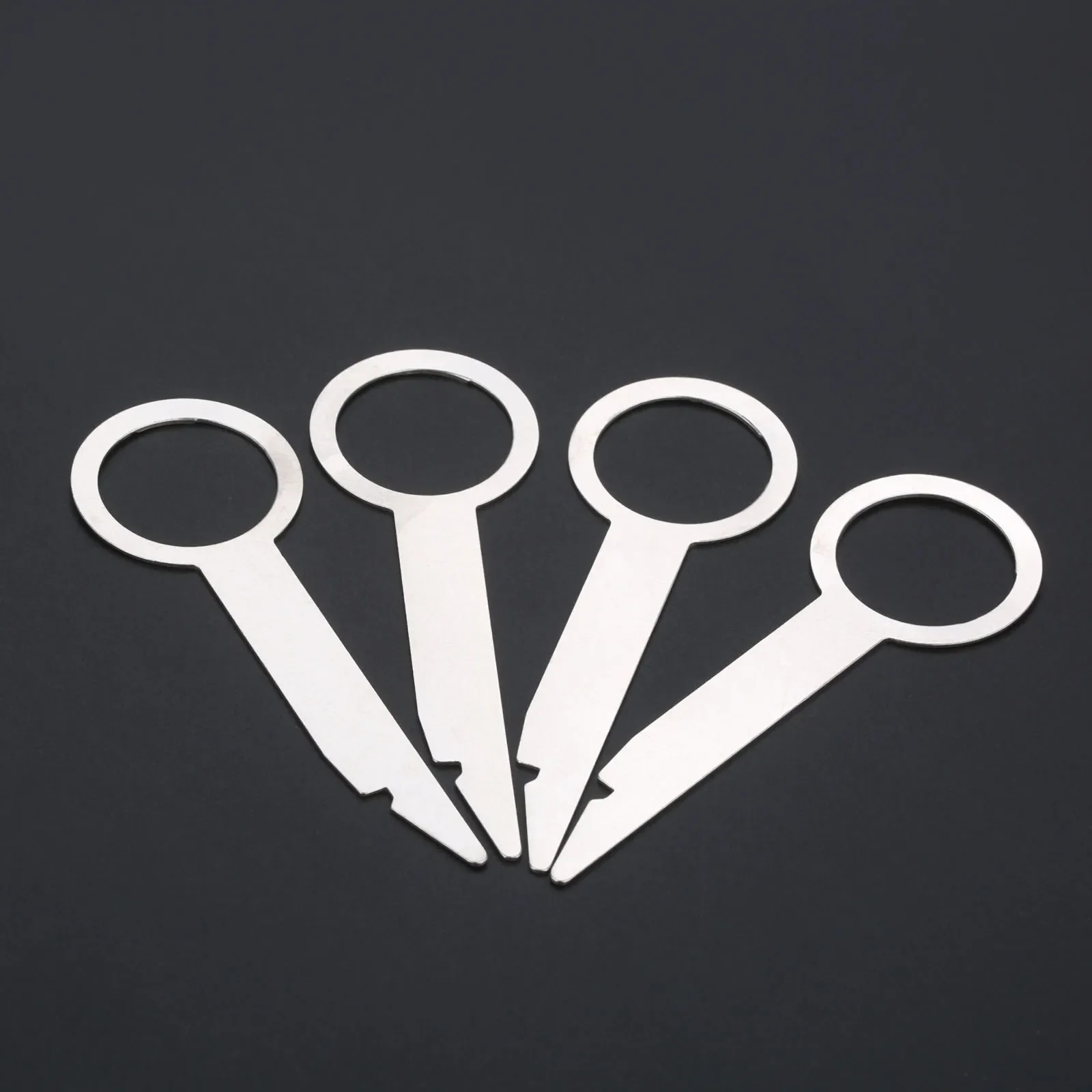 4Pcs Auto Car Radio Stereo Release Removal Repair Tools Keys Set Sheet Metal Tool for Ford Passat Touran Skoda Delta - Image 3