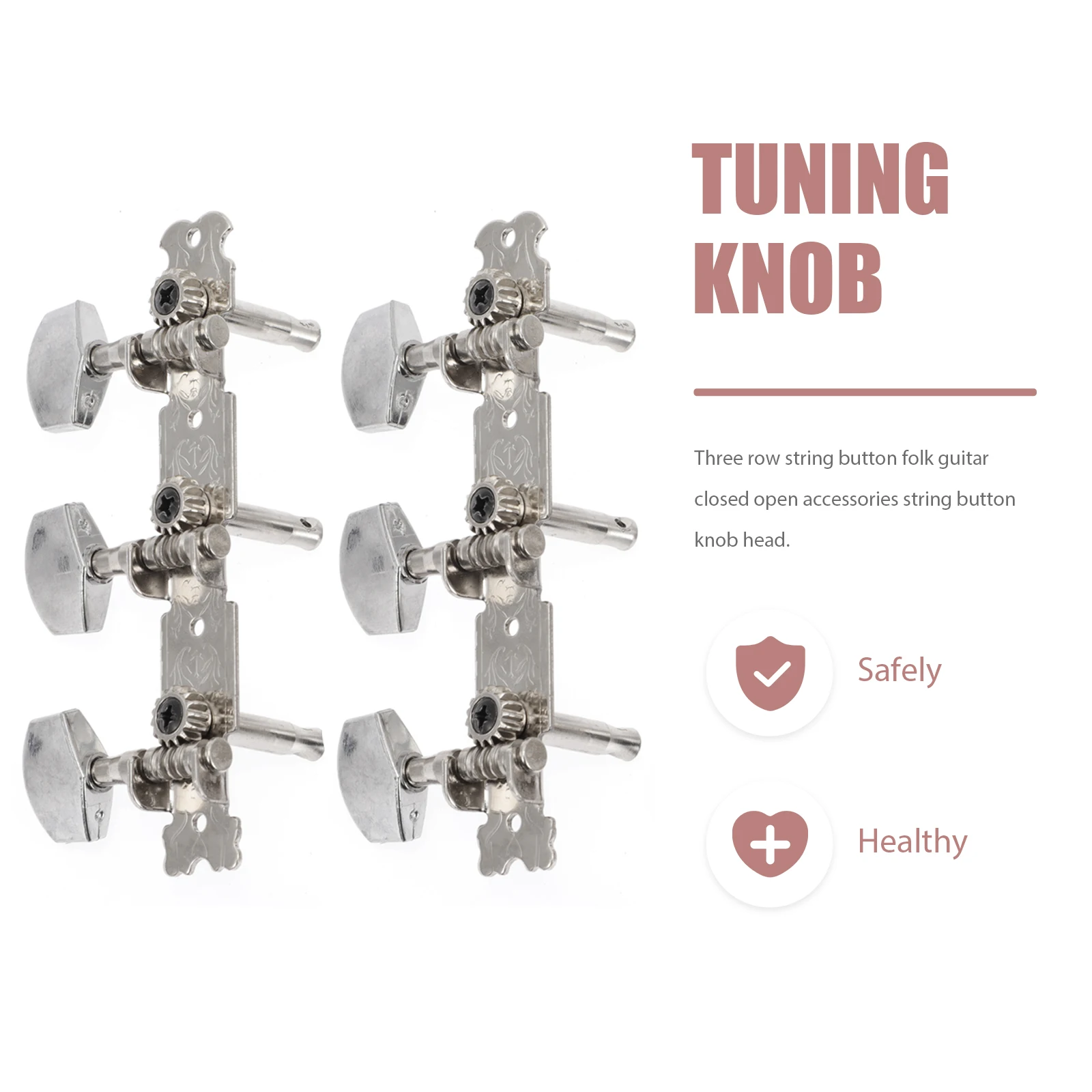 

Knob Head Guitar Hardware Tuning Key Pegs Acoustic String Keys Accessories Plastic