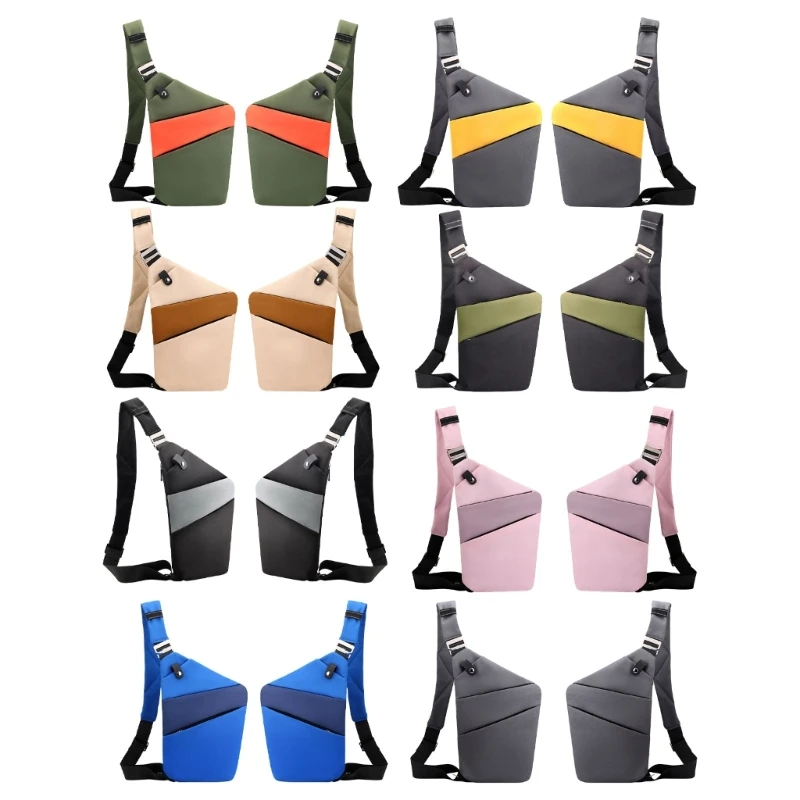 Crossbody Bag Travel Shoulder Purse with Adjustable Strap Chest Bags for Women E74B