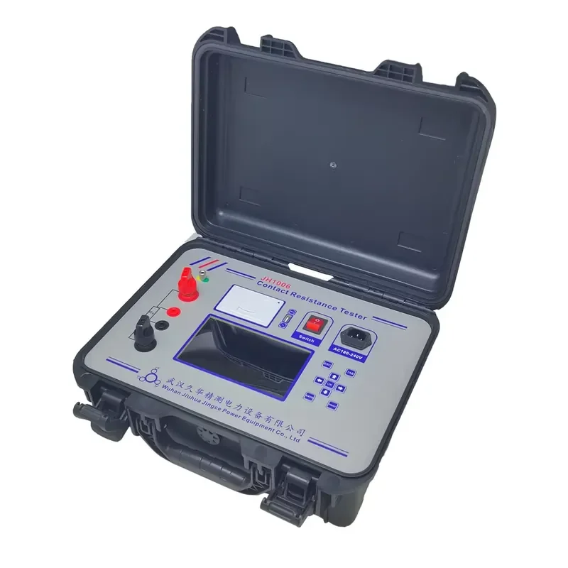 0-80m Ohm Microohm Meter Transformer Switch Circuit Breaker 100/150/200A Loop Contact Resistance Tester Detector Multimeter - view 5