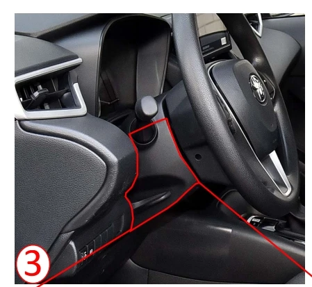 Рисунок 4 - Подходит для моделей RAV4 20-24