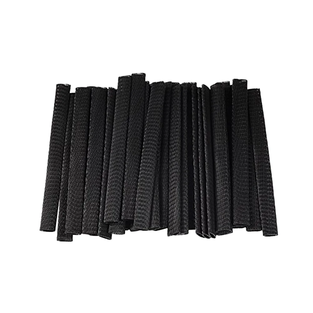 100개 메이크업 브러쉬 메쉬 커버 보호망 슬리브 가드 무독성 탄성 블랙 메이크업 브러쉬 커버