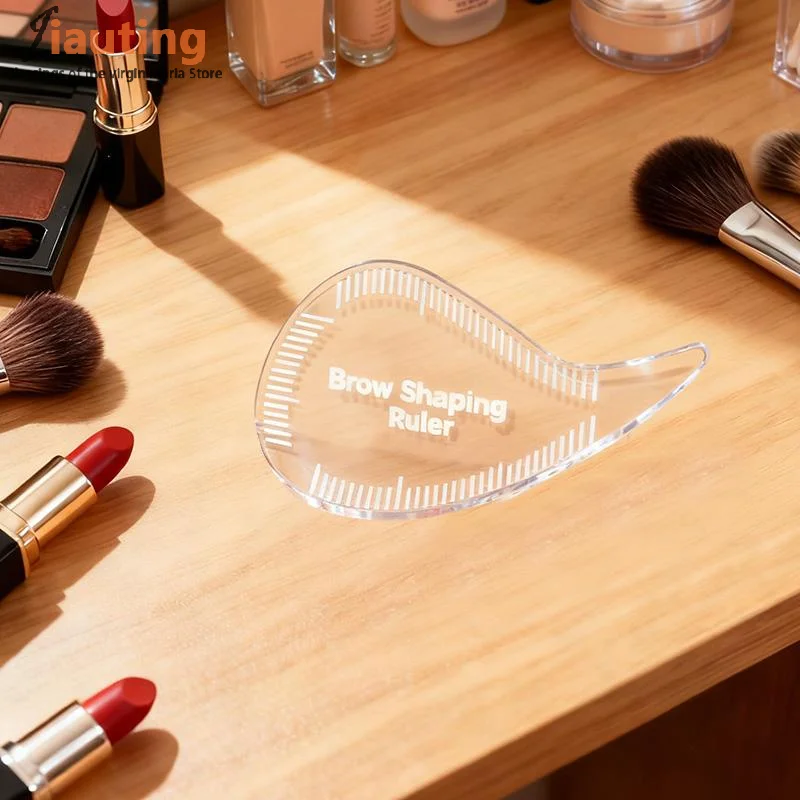 المسيل للدموع قطرة قوس الحاجب رسم الخرائط أداة 1 دقيقة الحاجب تشكيل حاكم قالب الإستنسل رسم سريع PMU الحاجب الشعر السكتة الدماغية كحل