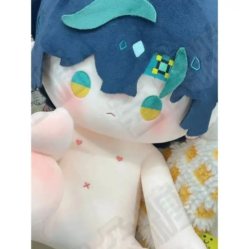 أنيمي لعبة Genshin تأثير كينيش أنيمي وسيم الصبي تأثيري محشوة الجسم فستان الملابس القطن هدية عيد الميلاد 40 سنتيمتر