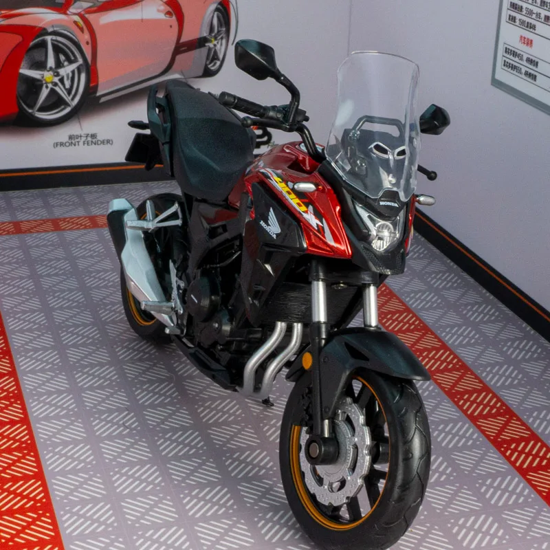 CCA 1:12 Honda CB400X modello di auto in lega per moto giocattolo per moto da ragazzo può essere regalato ai bambini