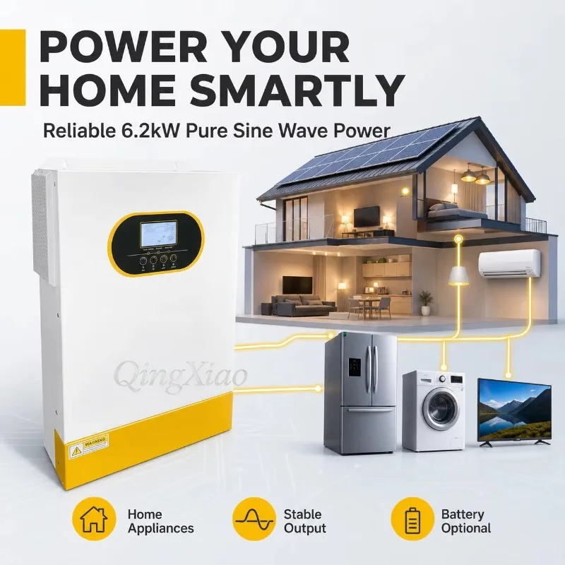 Household PV Energy Storage Inverter High Frequency Pure Sine Wave All‑In‑One Inverter Controller Special For Solar Power System