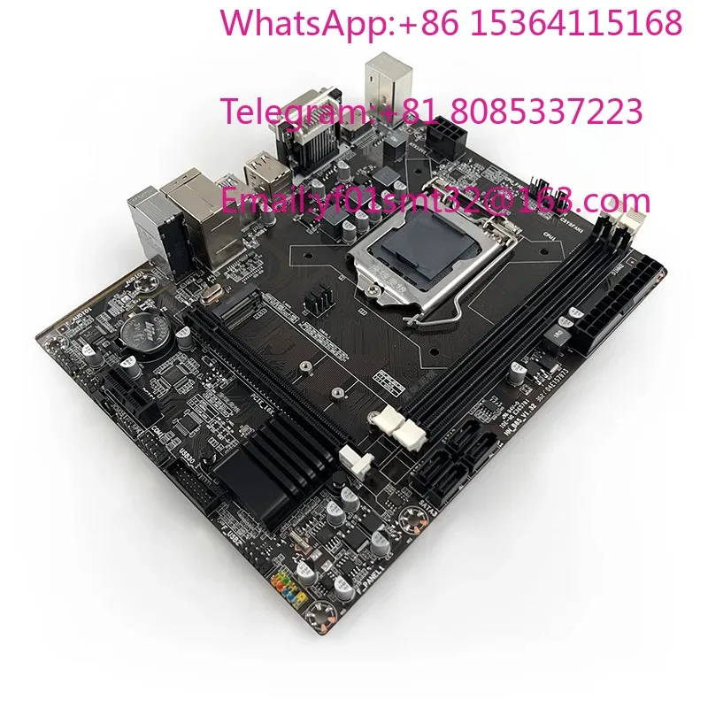 2Pcs B85 LGA1150 DDR3 M.2 Desktop Motherboard Full Interfaces DVI VGA USB Keyboard Mouse Port 4th Gen Mainboard