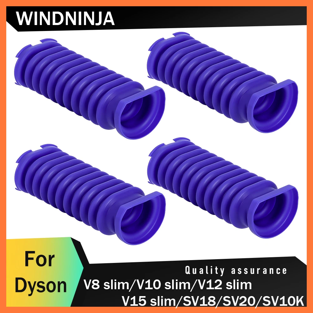 

Синий шланг с роликовой всасывающей головкой для пылесоса Dyson V8 slim / V10 slim / V12 slim / SV18 / SV20 / SV10K, аксессуар