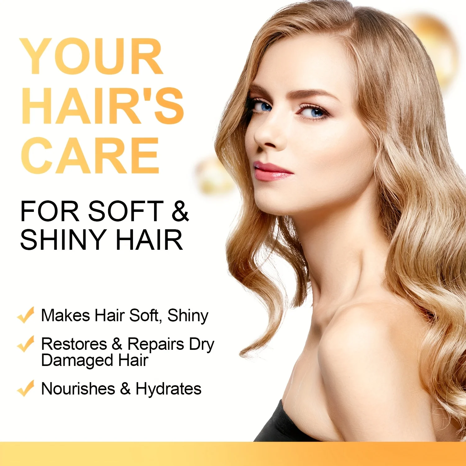 Keratin Hair Care Oil Spray - Deeply Moisturize and Soft Hair, Dry & Damaged Hair,Enhance Hair Shine and Frizz Control view 2