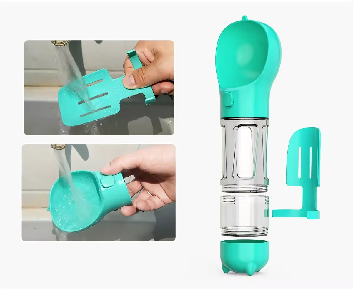 4 in 1 multi-functional pet water cup, automatic pet feeder, for cat and dog