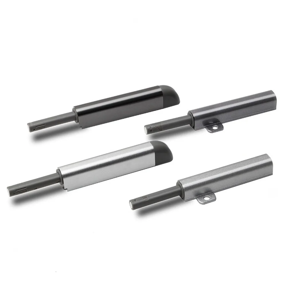 

1 шт., дверная защелка шкафа из алюминиевого сплава, невидимая, без ручки, сильная магнитная сенсорная мебельная фурнитура, простая установка