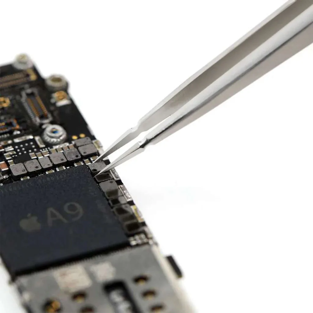 2UUL 3D-X Pinzette Hand Finsh Telefon Reparatur Grinping Spitze Anti-rutsch Textur für Motherboard IC Chip Micro Reparatur Zange TW02