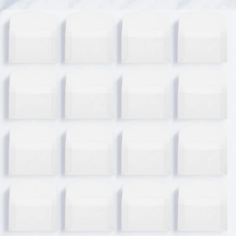 

25Pcs Semi Transparent Glassine Paper Envelopes Clear Envelope Bags for Wedding Party Favors Small Coin Tickets Jewelry Storage