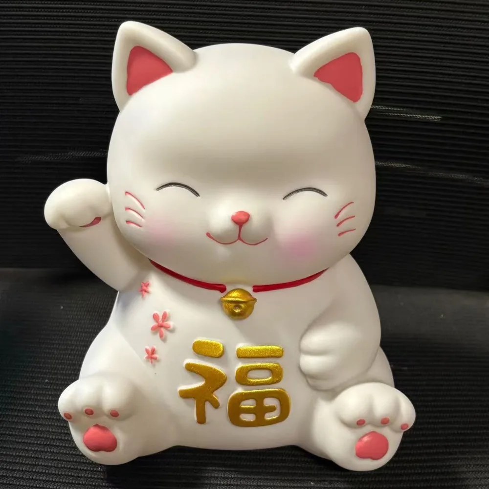 Savings Tank Lucky Cat Piggy Bank Decorative Openable Cat Ornaments Cartoon Good Symbolism New Year Saving Box Desk