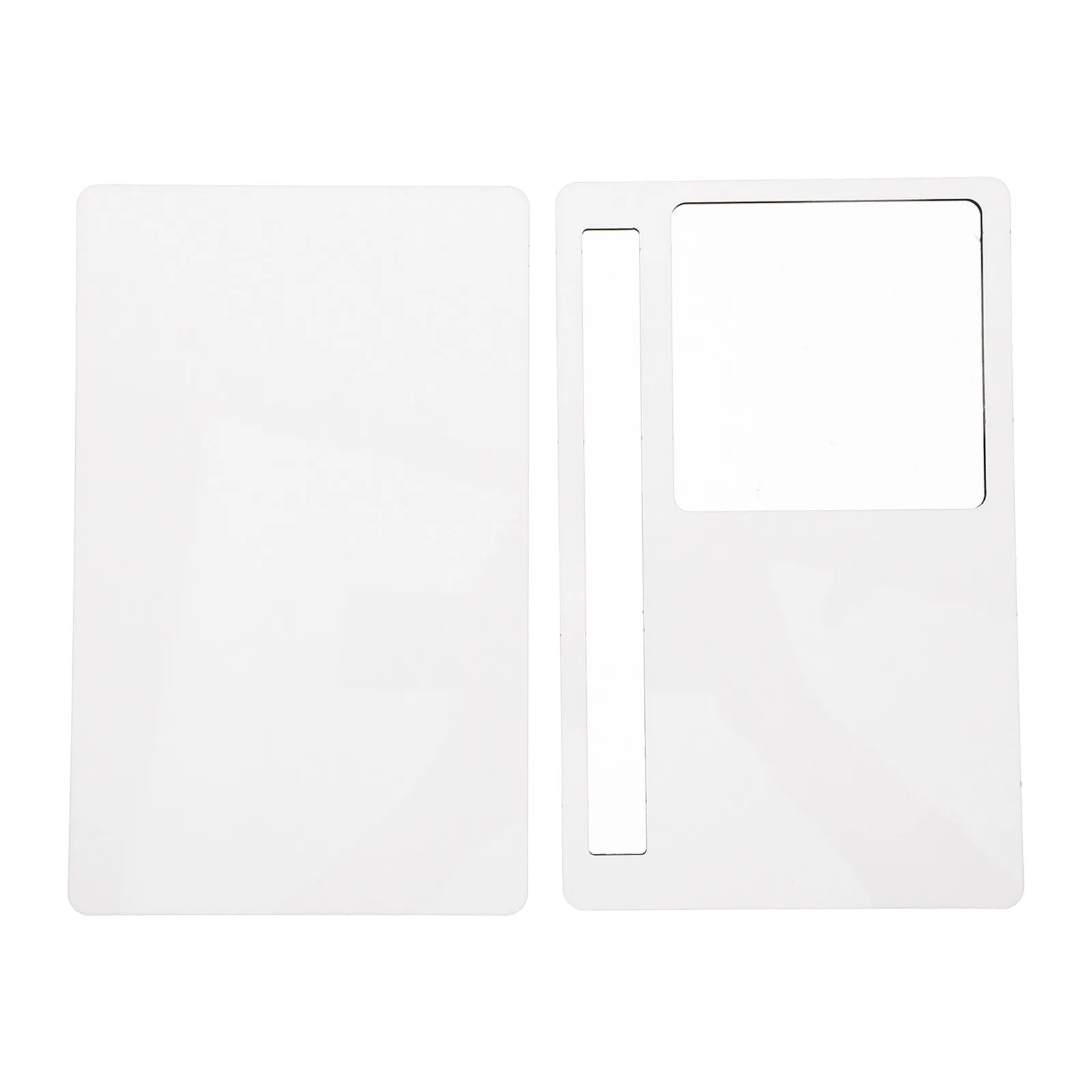 Sublimation Blank Sticky Memo Holder Tray Large Capacity Memo Pad Storage Tray for Desk Organization DIY Custom Photo Pattern