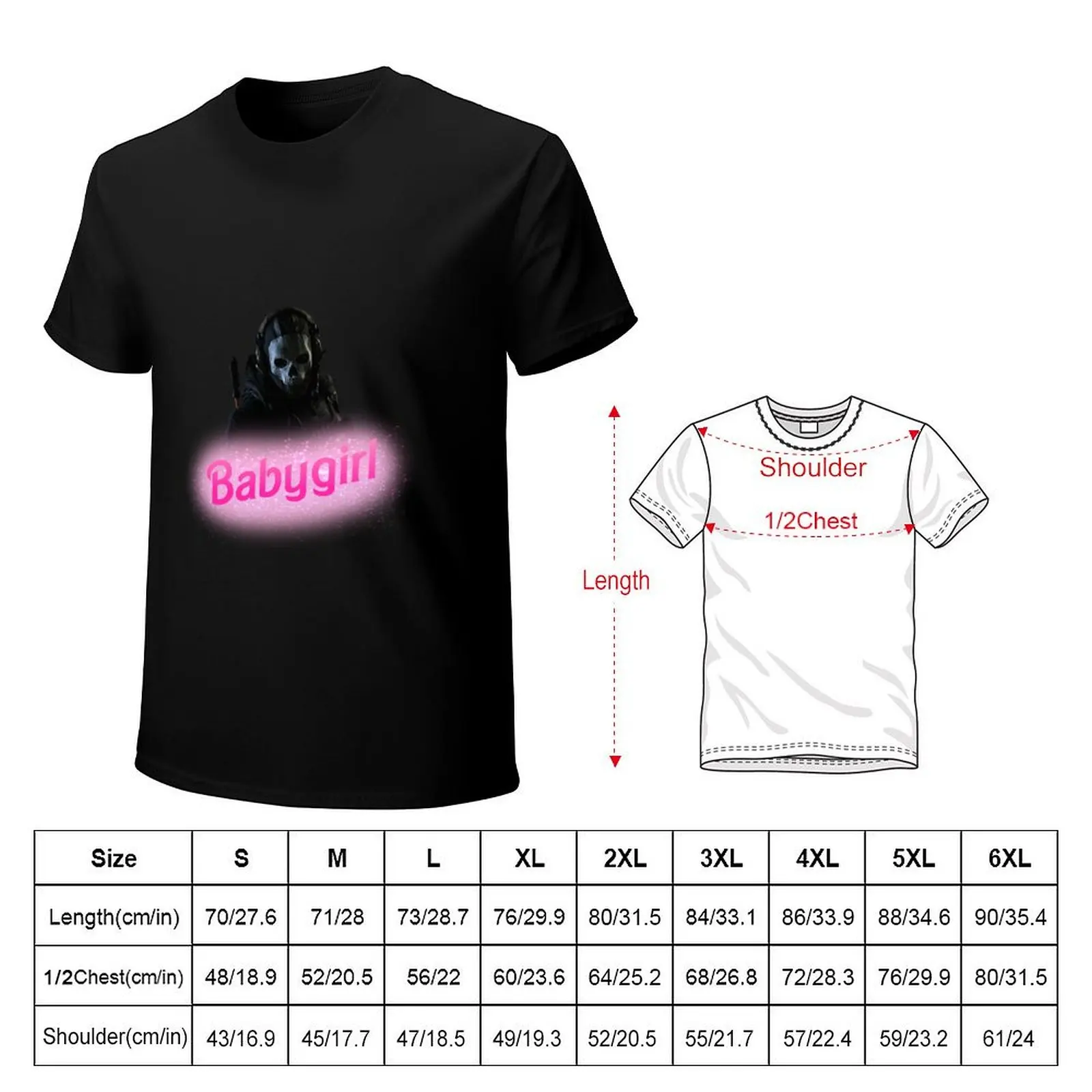 Simon Ghost Riley Babygirl T-Shirt cotton t shirt pack T-Shirt