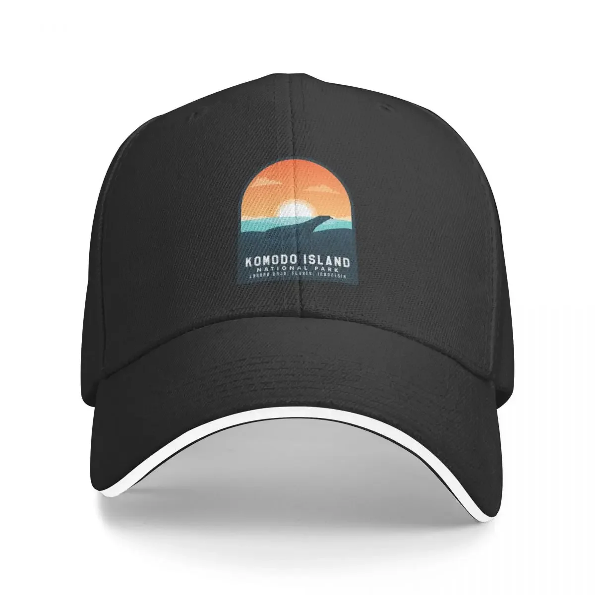 Komodo Island National Park Indonesia Baseball Cap New In Hat Beach Outing Ball Cap party Hat Baseball For Men Women's