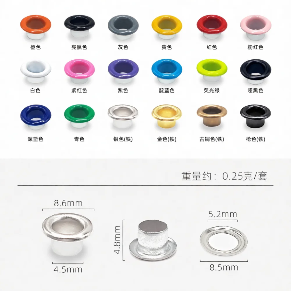 ห่วงตาไก่โลหะหลากสีสำหรับงานหน - Leatherwork Rivet Setter บทวิจารณ์และราคา