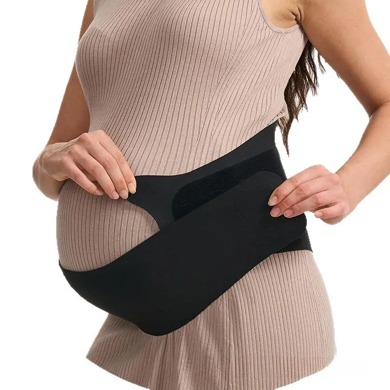 Maternity Belly Support Belt Breathable Thin Pregnancy Abdomen Support Band For Mid Late Pregnancy Large Belly Pregnant Women