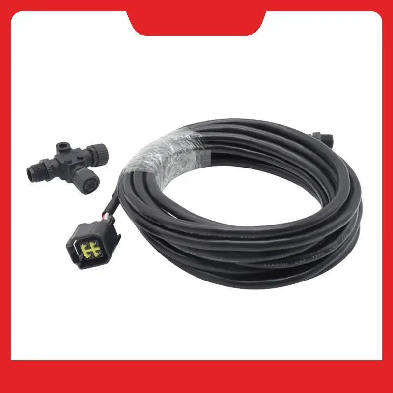 

NMEA2000 Network Waterproof M12 Aviation Plug Connector 4.5M Length M Series Screen Shielded Power Cord Plastic