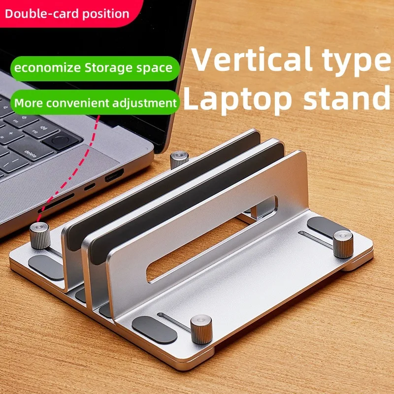 Soporte Vertical ajustable para ordenador portátil, base para portátil de escritorio para Macbook, iPad, teléfono, tableta, interruptor, soporte de almacenamiento Kindle 3 en 1