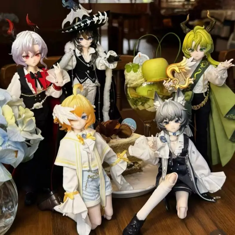 Come4free Articulated Bjd Action Figure Niyruloi 8 Points Movable Joints Blind Box Trendy Toy Desktop Ornament Surprise Toys