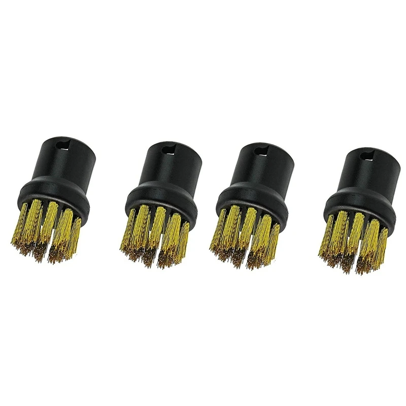Boquillas de cepillo de alambre de latón para limpiadores de vapor Karcher, accesorios de repuesto, SC1, SC2, CTK10, SC3, SC4, SC5, SC7, 4 unidades