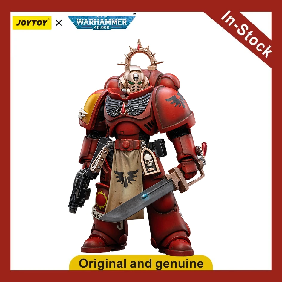 متوفر في المخزون الأصلي JOYTOY Warhammer 40K ملائكة الدم بريماريس الملازم تولميرون 1/18 نماذج ألعاب شخصيات الحركة