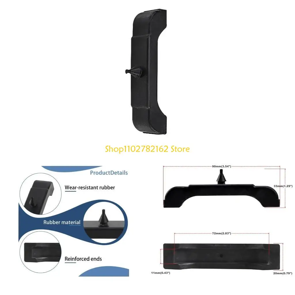 

547B Automobile Engine Radiator Isolators Insulator Pads Mount Cushion For 1968-1981 Car Accessory