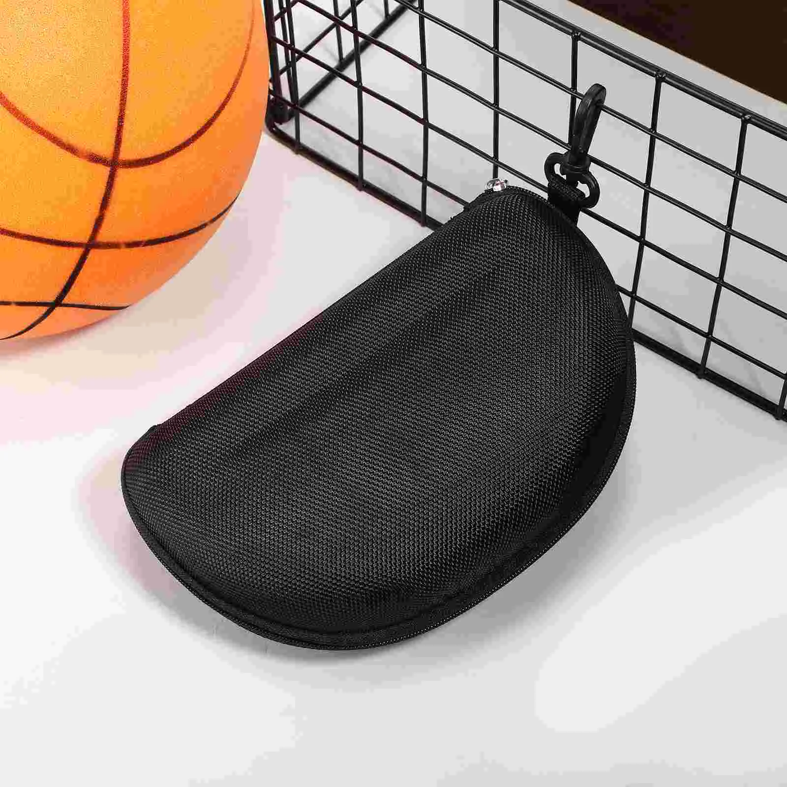 Sports Glasses Case Zipper Portable Holder Men Sunglasses Travel With Clip for Frame Outdoor Eyeglasses