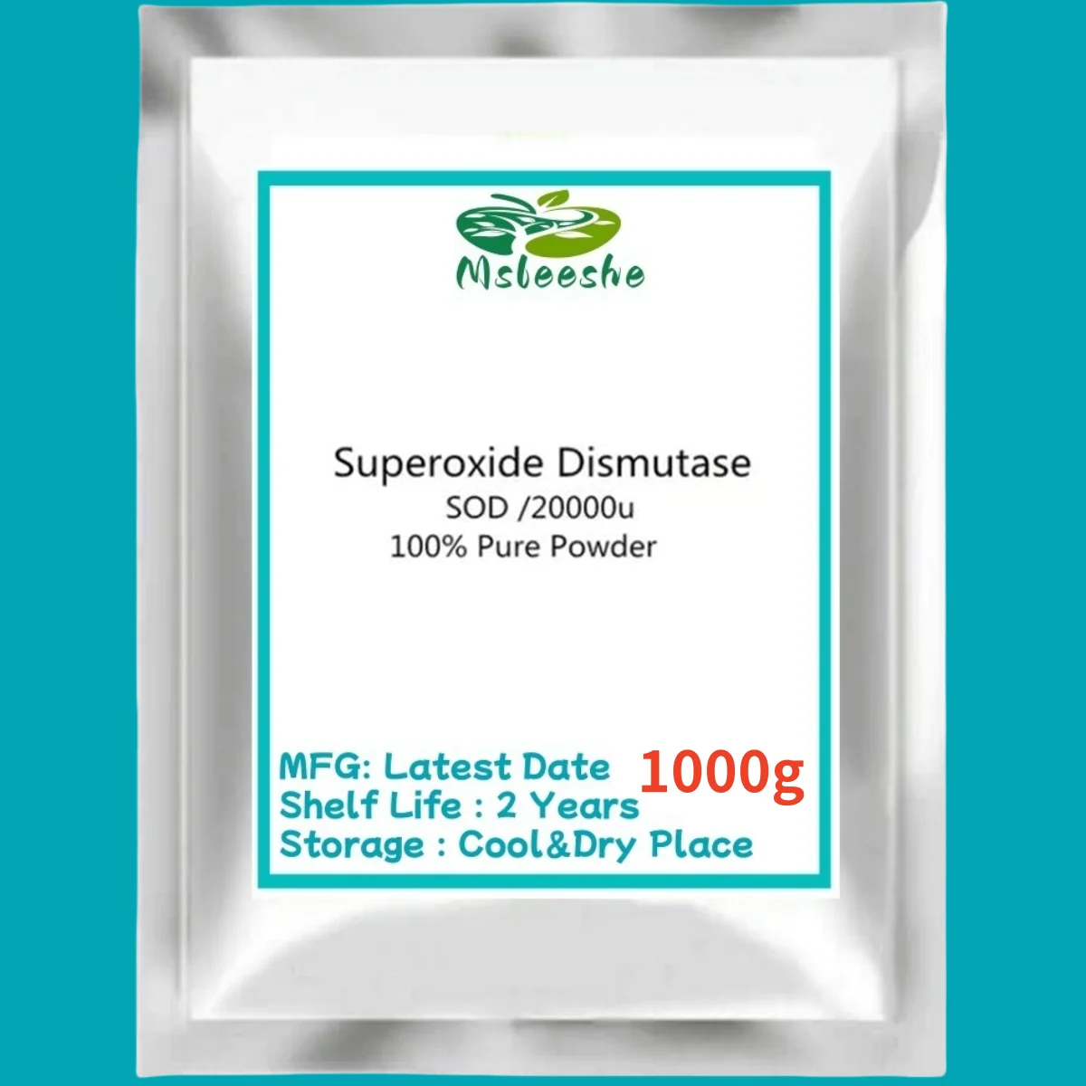 20000u/g Superoxide Dismutase Sod Powder,delay Aging,resist Oxidation And Remove Spots