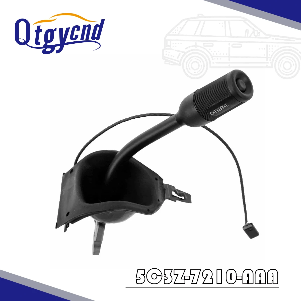 5C3Z-7210-AAA ramię dźwigni zmiany biegów przełącznik Overdrive dla Ford F150 F250 F350 F450 F550 automatyczna skrzynia biegów dźwignia zmiany biegów 5C3Z7210AAA