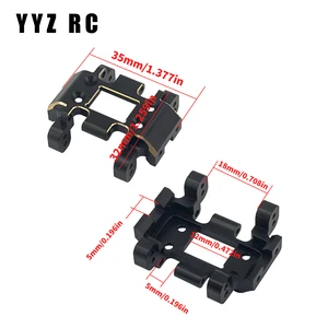 Yönetim gövdesi pirinç ve dış kasa, ön 68.7 g redcat Ascent-18 Rc Araba Yükseltme Parçaları Paletli Aksesuarları-1/18 6 Büyük satış, pulluk, kültivatör-no. 5