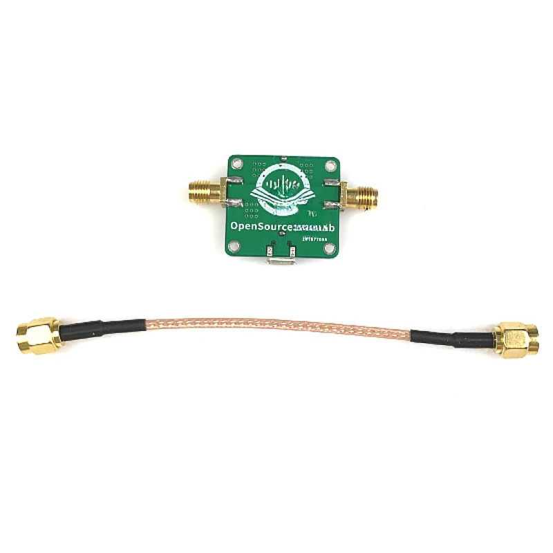 50M-6GHz Low Noise Amplifier Ultra Wideband Gain 20dB MicroUSB Power Supply