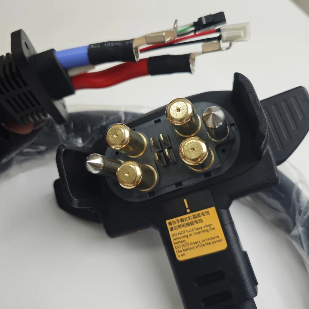 D12500iE مولد كابل شحن ل DJI T70 T70P T100 الزراعية الطائرة بدون طيار Agras حماية ملحقات الطائرات بدون طيار 2 متر #5