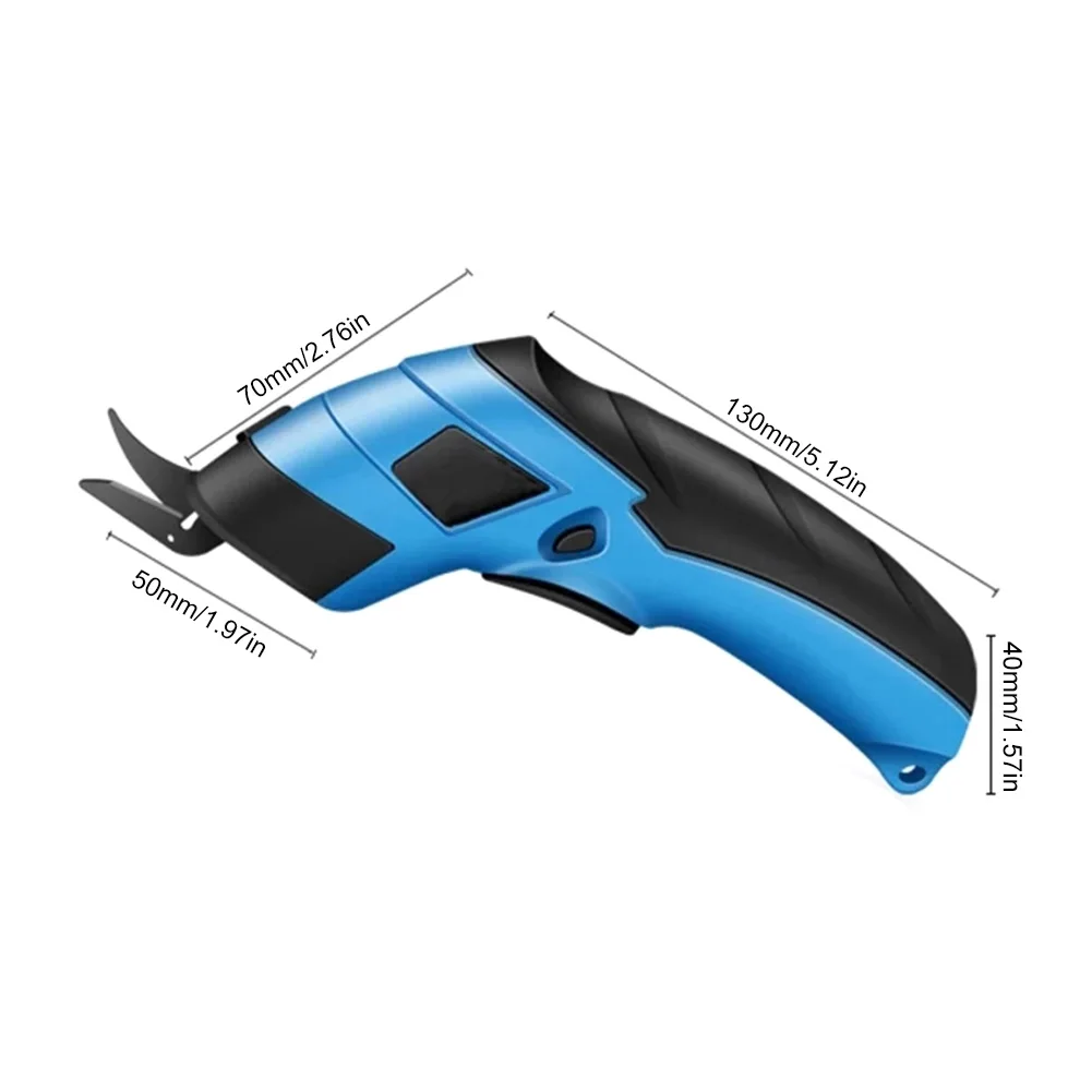 Handheld Electric Scissors Cloth Cutter Portable Fabric Cutting Machine Paperboard Leather Rug Plastics Trimmer Electric Clipper