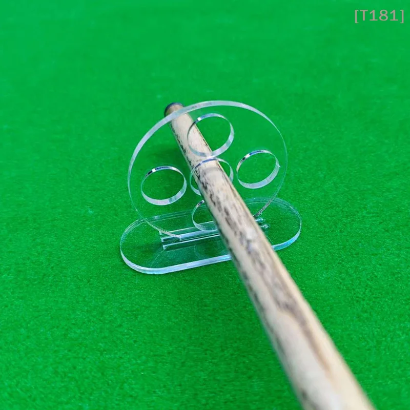 

[E] Billiard Rod Trainer Billiard Stroke Exerciser Transparent 1/5 Holes Pool Cue Stroke Training Device Billiards Accessories