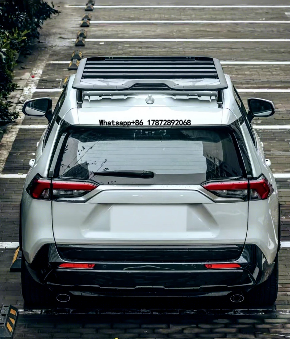 

Aluminum Roof Rack Platform for RAV4 Off-Road Roof Cargo Carrier Exterior Accessories for Outdoor Travel