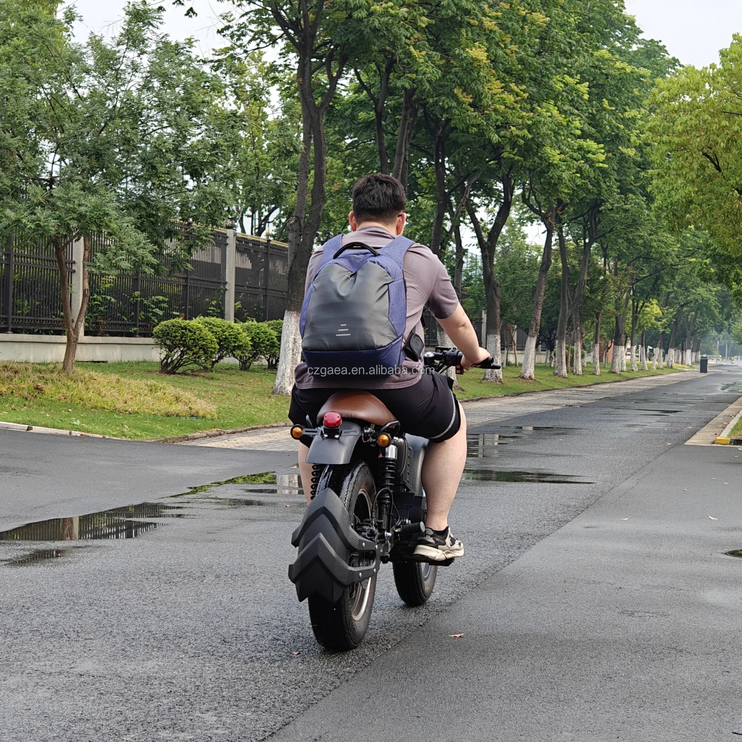 Szybka porcelana Moto Electrica 1500w hulajnoga dla dorosłych motocykl elektryczny z retro designem dla dorosłych