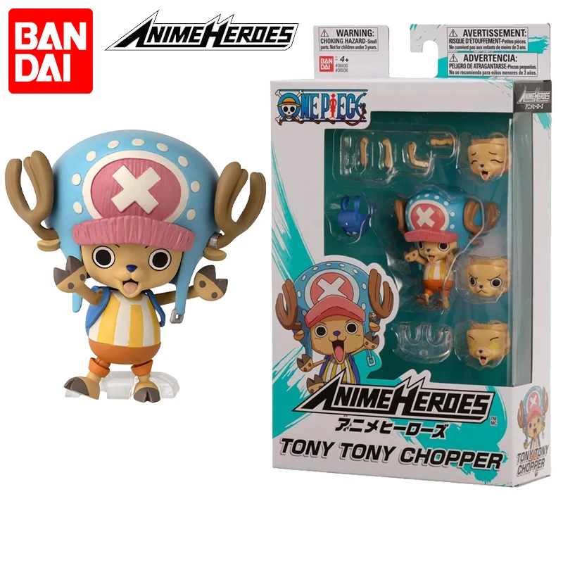 

One Piece Anime Heroes Series Tony Tony Chopper Action Figure - Collector's Gift For Fans - Anime Figurines Party Decoration