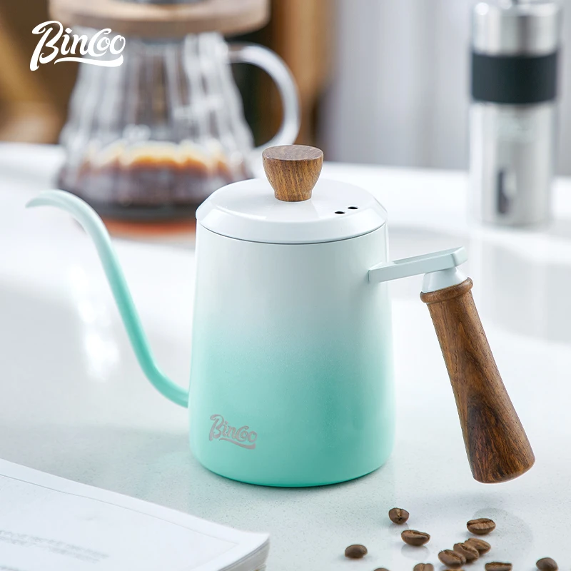 

Pour Over Coffee Kettle 350ml/600ml Coffee Pot Stainless Steel Gooseneck Tea Water Pot Chic Cafe Barista Kitchen Accessories