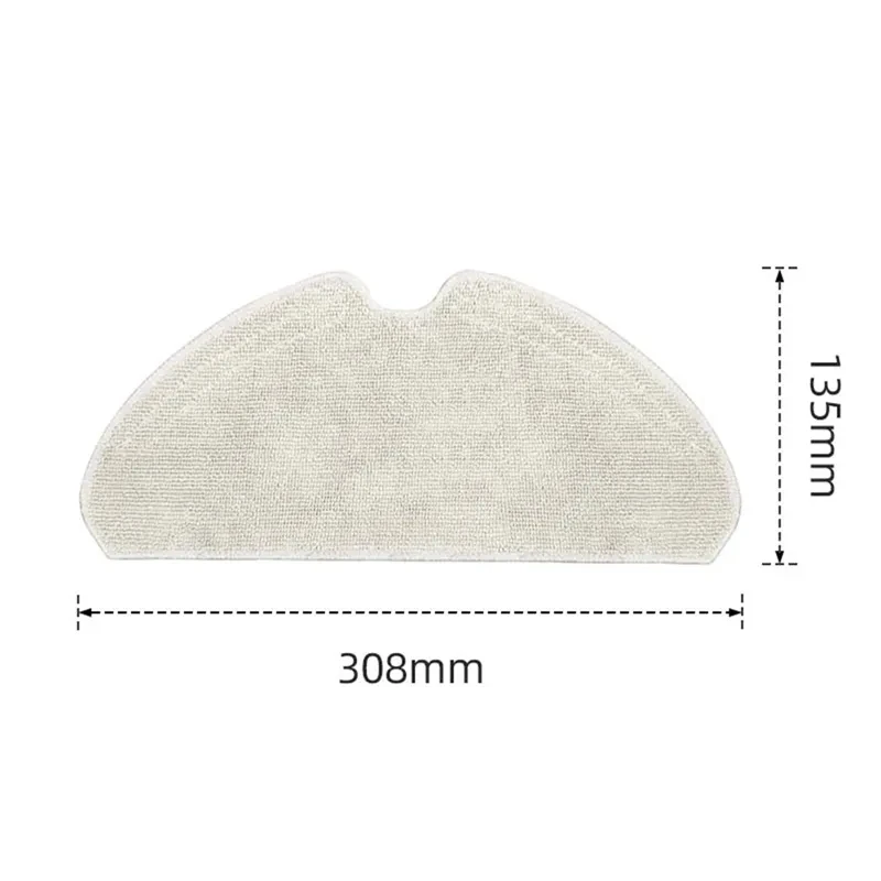 Washable Mop Cloth Replacement For Xiaomi Dreame D10s / D10s Pro Robotic Vacuum Cleaner Accessories Mop Pads Rags Spare Parts
