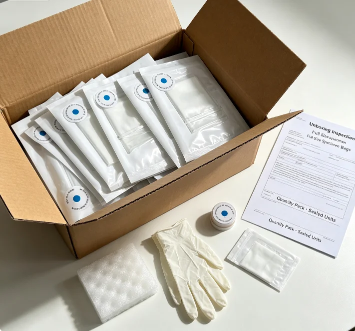 Individually Packed Disposable Laparoscopic Specimen Retrieval Endobag EO Sterilized Surgical Sample Retrieval Pouch