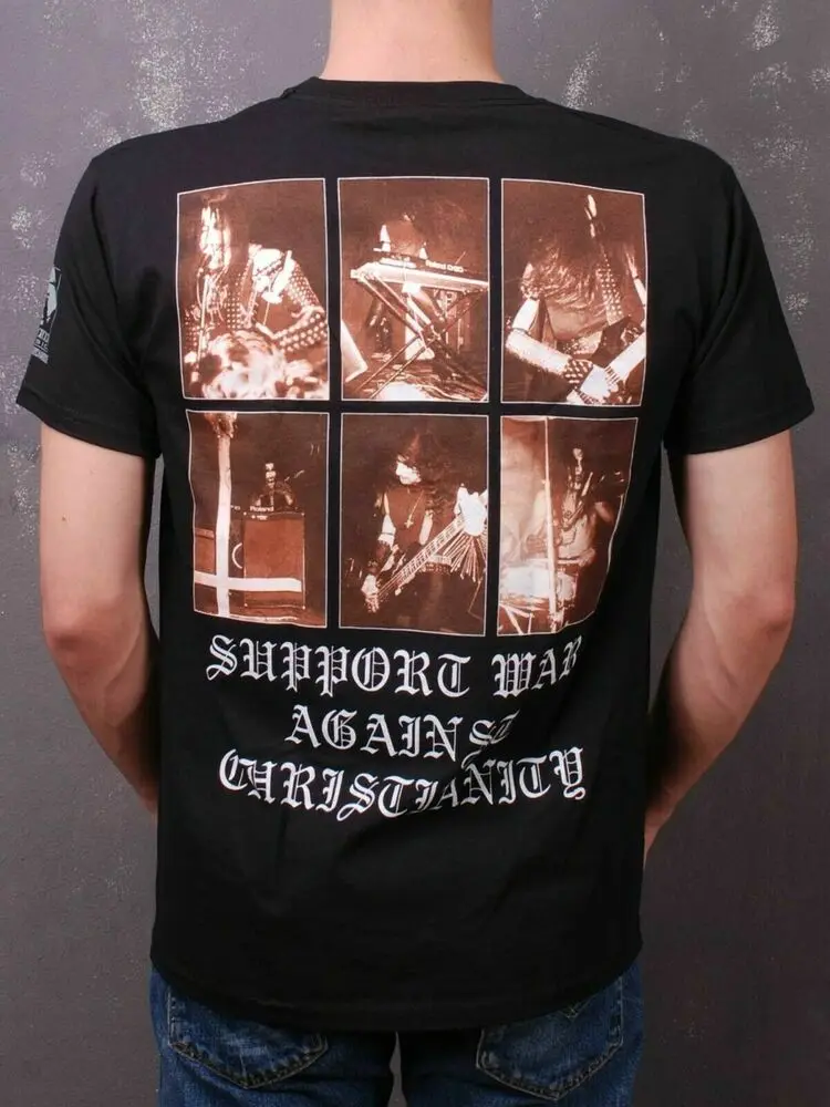 تي شيرت Nokturnal Mortum - إلى بوابات النار Blasphemous (الكنيسة) TS