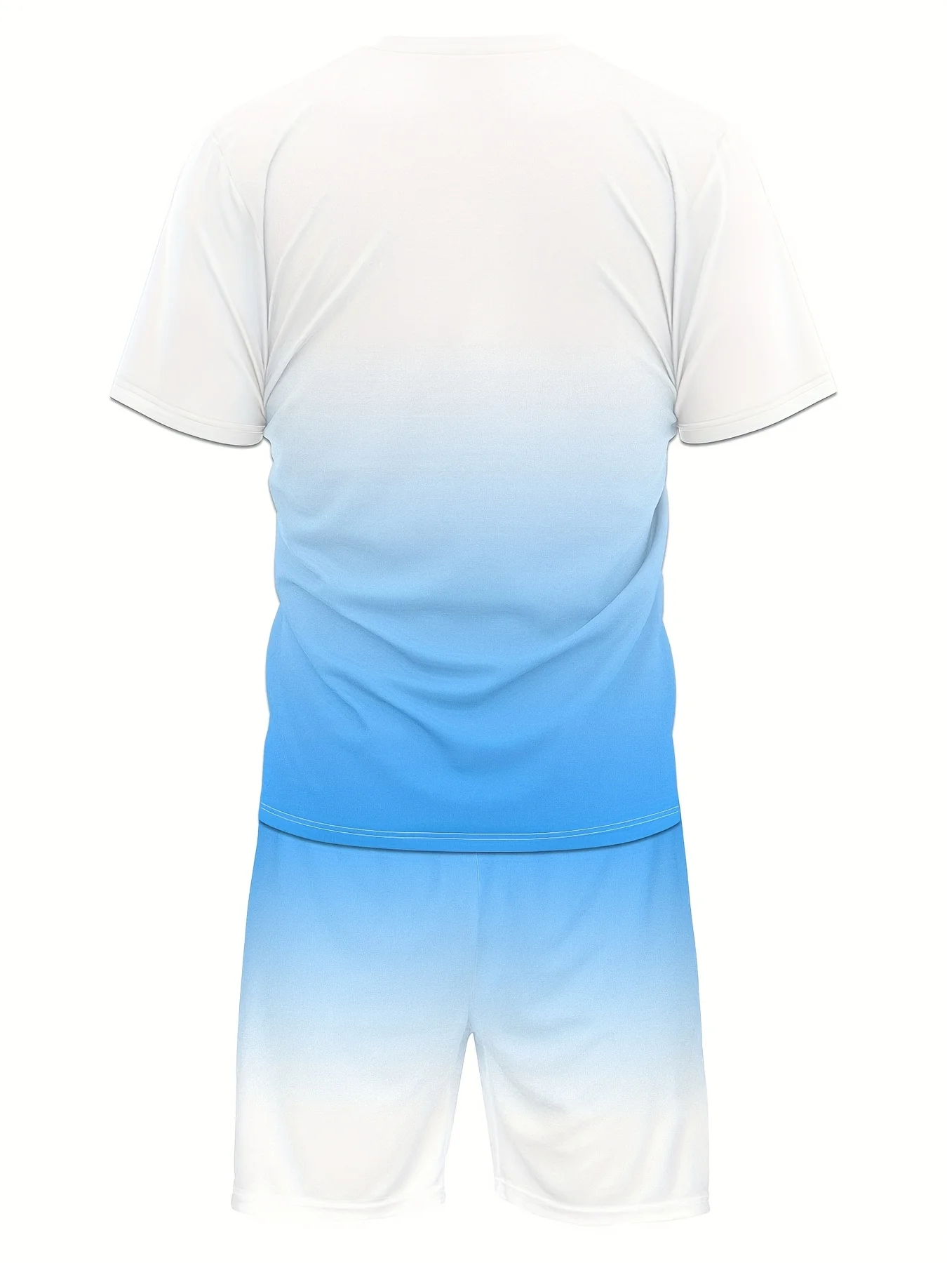 2025 Fashion Men's Summer 3D Pattern Short Sleeved T-shirt and Shorts Set Hip-hop Street Style Casual Party Clothing