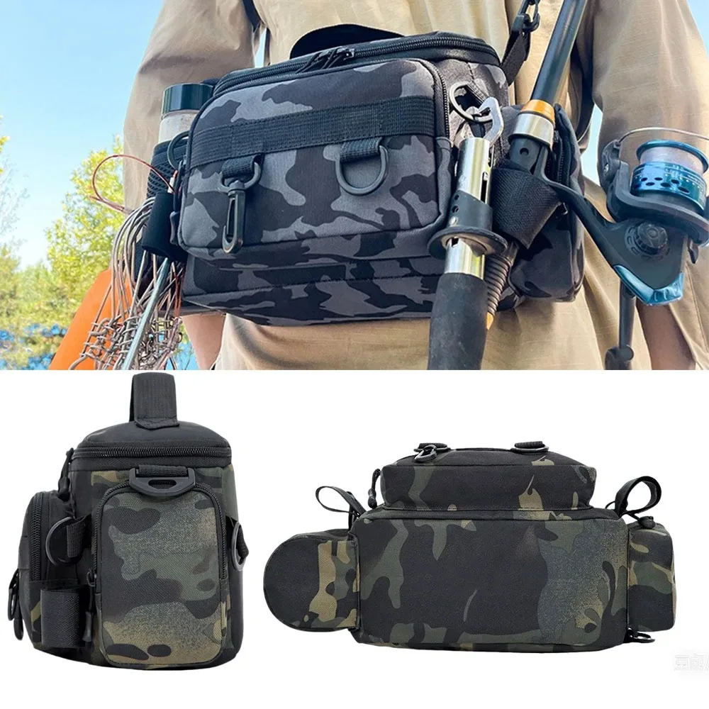 

Mens Bags Fishing Back Pack Tool Backpack Shoulder Bag Goods Backpacks Sea Supplies Outdoor Rucksack Camo Entertainment Sports