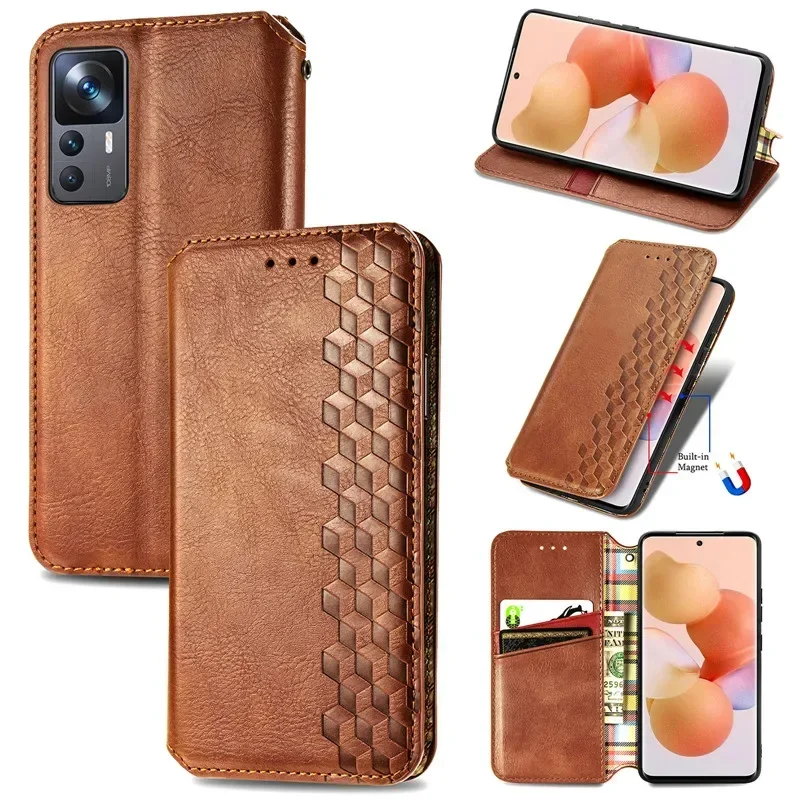 For Xiaomi 14T 13T 12T 11T 12S 14 Pro 5G Flip Case Leather Book Funda For Xiaomi 13 Ultra Wallet Cover Mi 12 11 10T Lite Etui